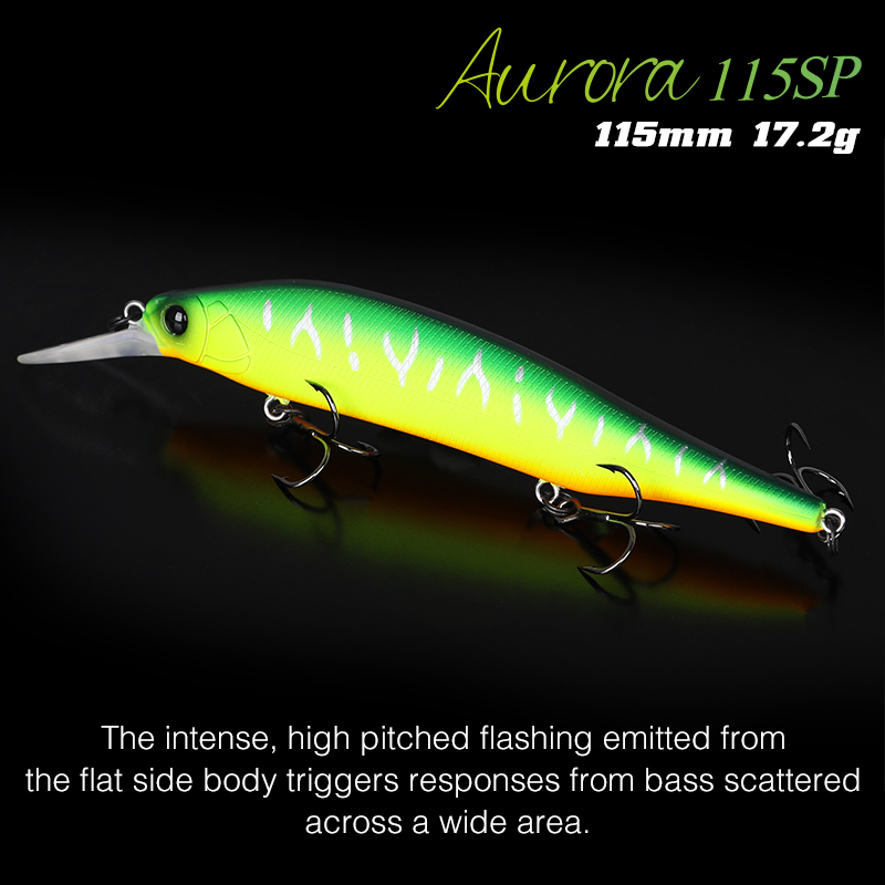 TSURINOYA 115mm 17.2g Suspendi - Fishing Lure Jerkbait review and price