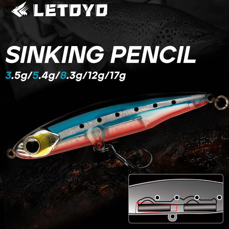 LETOYO Sinking Pencil 17g 12g- - Fishing Lure Topwater review and price