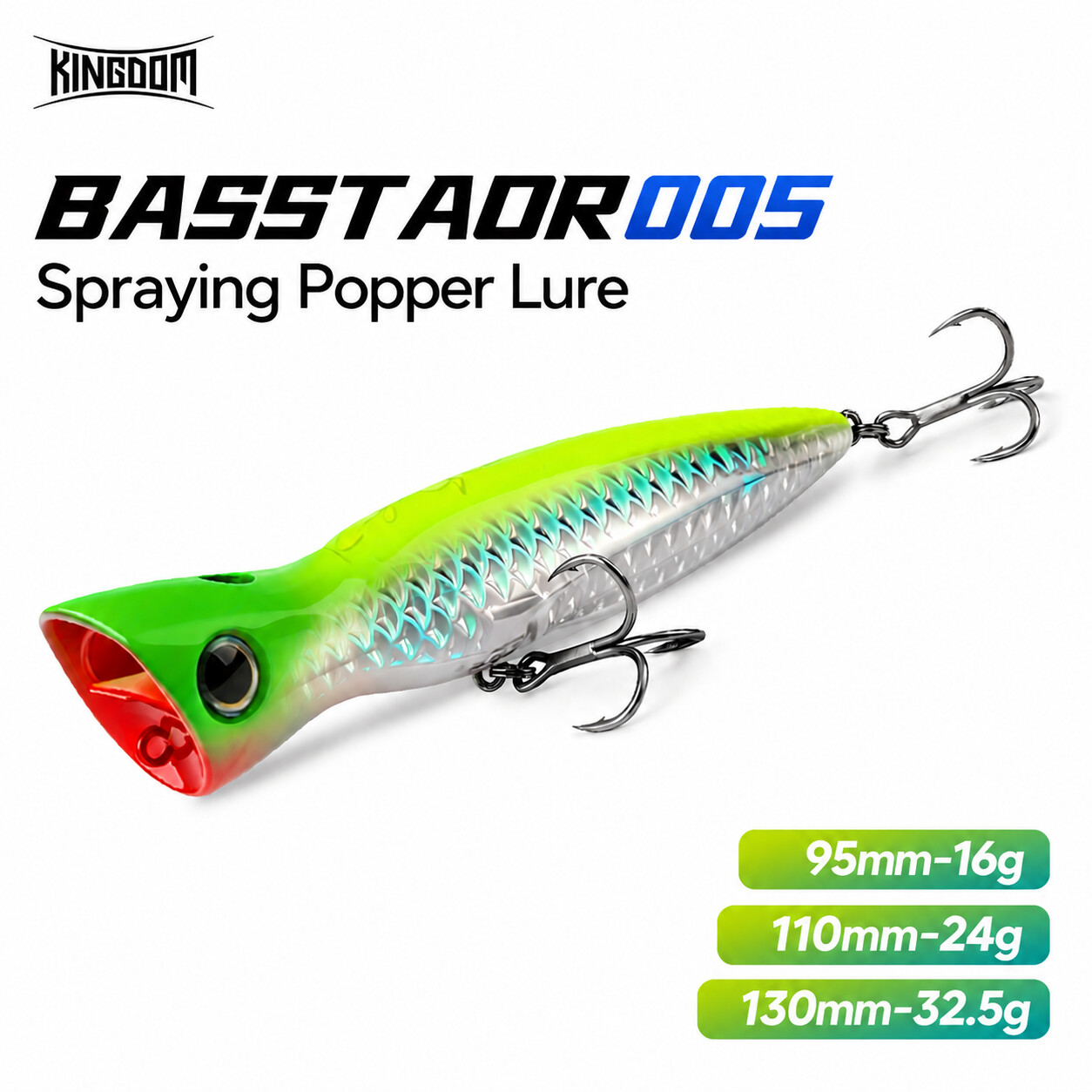 Kingdom Basstaor Popper Lure 9 - Fishing Lure Swimbait review and price