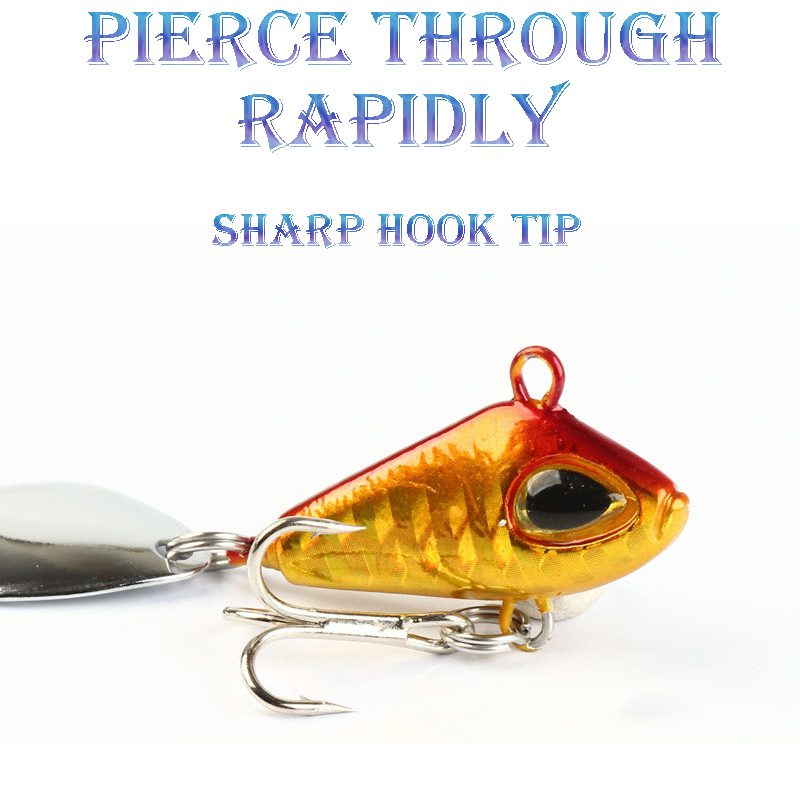 1pc 6/11/18/22g VIB Crankbaits - Fishing Lure Spinner review and price