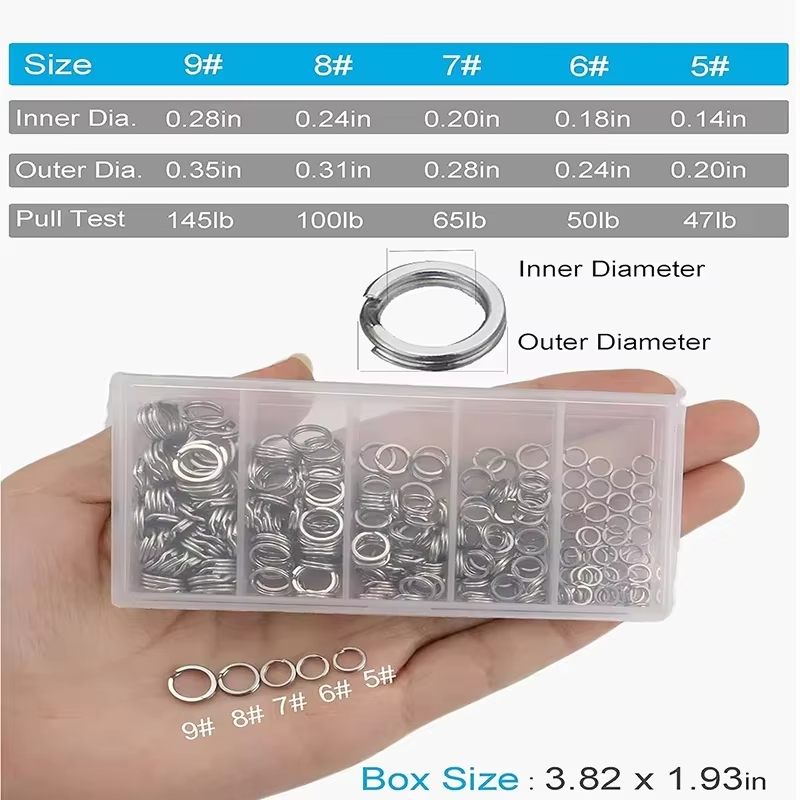 5 Size Stainless Steel Fishing - Fishing Lure Kit review and price
