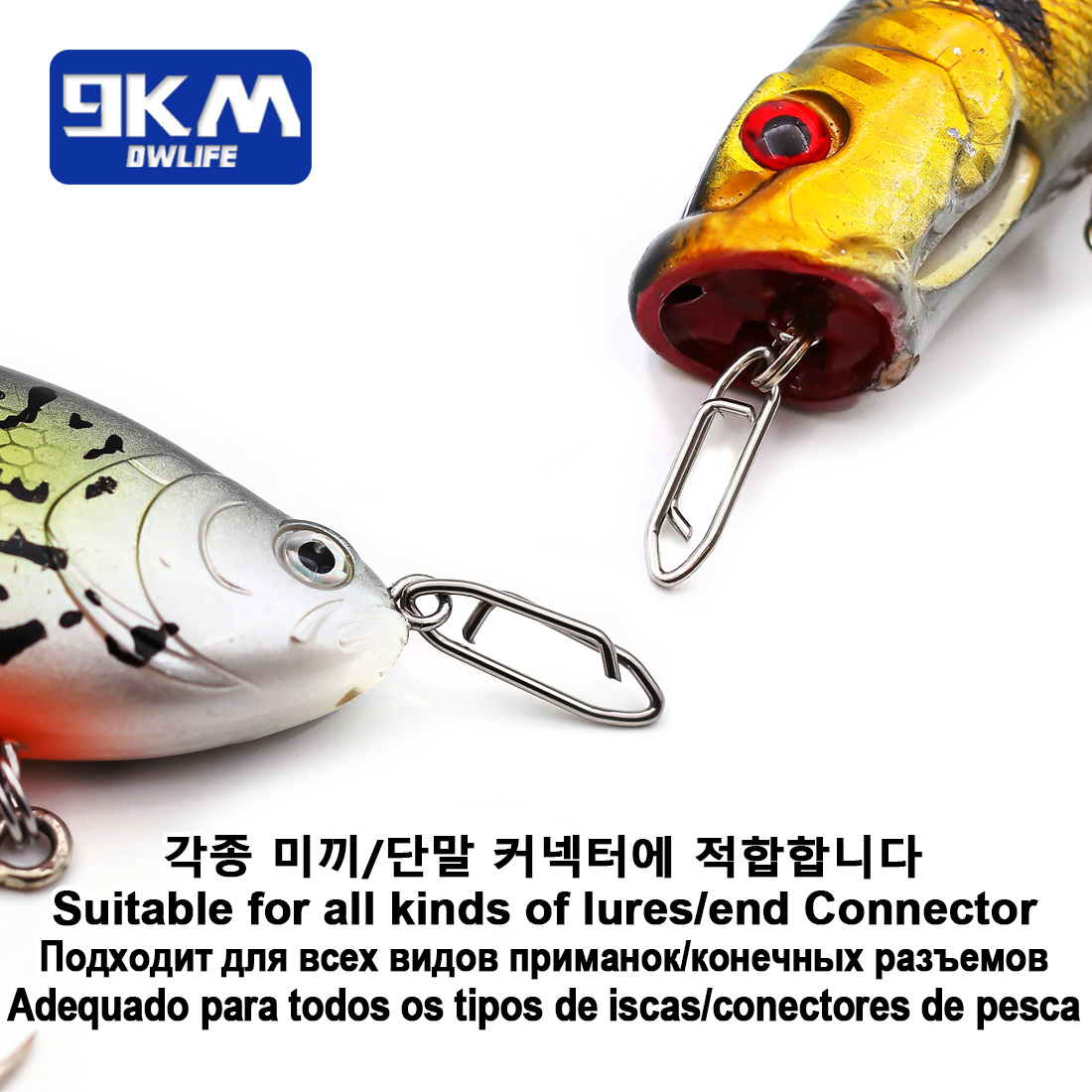 9KM Fishing Snap Kit 110pcs St - Fishing Lure Kit review and price