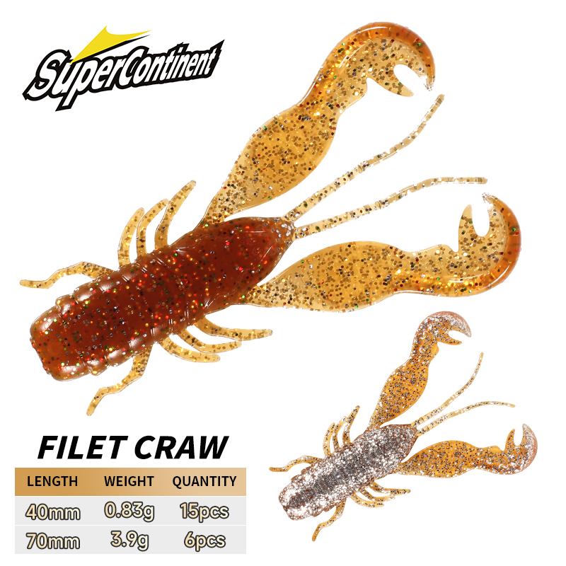 2023 Supercontinent Filet Craw - Fishing Lure Spinnerbait review and price